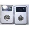 Image 2 : 1942-S, & 45-S SILVER JEFFERSON NICKELS NGC MS-66