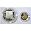 Image 2 : 1987 CONSTITUTION 2-COIN SET WITH $5.00 GOLD