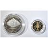 Image 3 : 1987 CONSTITUTION 2-COIN SET WITH $5.00 GOLD