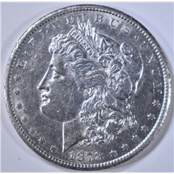 1878-CC MORGAN DOLLAR  CH AU