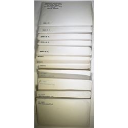 MINT SETS IN ORIGINAL PACKAGING; 2-1968, 3-1970,