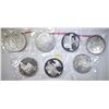 Image 2 : 6.3 TROY Ozs STERLING SILVER IN COMMEMORATIVES