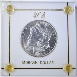 1884-O MORGAN DOLLAR  GEM BU