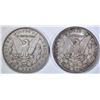 Image 2 : 1896 BU & 1902 XF MORGAN DOLLARS
