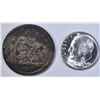 Image 1 : LOT OF 2 TYPE COINS: