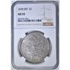 Image 1 : 1878 8TF MORGAN DOLLAR  NGC AU-55