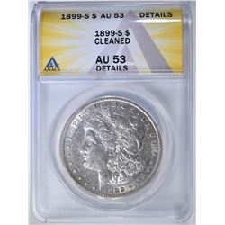 1899-S MORGAN DOLLAR  ANACS AU-53 DETAILS