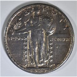 1920-S STANDING LIBERTY QUARTER  AU