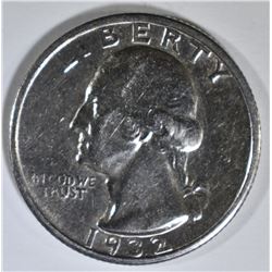 1932-S WASHINGTON QUARTER  BU