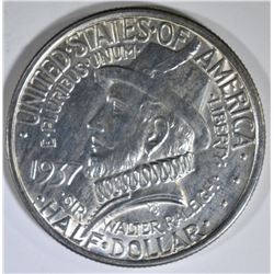 1937 ROANOKE COMMEM HALF DOLLAR  GEM BU