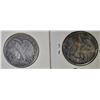 Image 2 : 1918-S & 1938-D WALKING LIBERTY HALVES, FINE