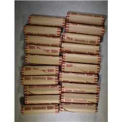 1000 MIXED DATE WHEAT CENTS