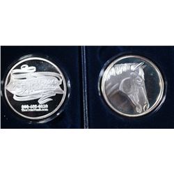 2 1 OZ SILVER ROUNDS