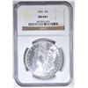 Image 1 : 1896 MORGAN DOLLAR  NGC MS-64+