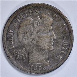 1893-O BARBER DIME FINE