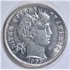 Image 1 : 1908 BARBER DIME AU/BU