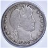 Image 1 : 1909-O BARBER QUARTER FINE, KEY DATE