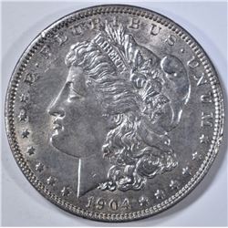 1904 MORGAN DOLLAR BU CLEANED