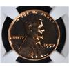 Image 2 : 1957 LINCOLN CENT NGC PF-68 RD