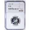 Image 1 : 1952 WASHINGTON QUARTER NGC PF-68