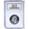 Image 1 : 1963 FRANKLIN HALF DOLLAR NGC PF-68 CAMEO