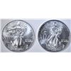 Image 1 : 2-1997 BU AMERICAN SILVER EAGLES
