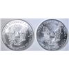 Image 2 : 2-1997 BU AMERICAN SILVER EAGLES