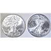 Image 1 : 2-2008 BU AMERICAN SILVER EAGLES