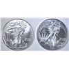 Image 1 : 2-2013 BU AMERICAN SILVER EAGLES