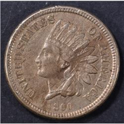 1860 INDIAN CENT AU