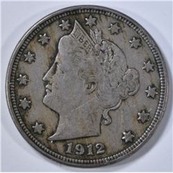 1912-D LIBERTY NICKEL VF