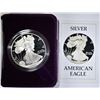 Image 1 : 1986-S PROOF AMERICAN SILVER EAGLE ORIG BOX/COA