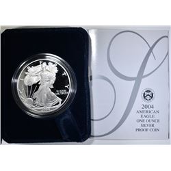 2004-W PROOF AMERICAN EAGLE ORIG BOX/COA