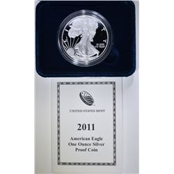 2011-W PROOF AMERICAN EAGLE ORIG BOX/COA