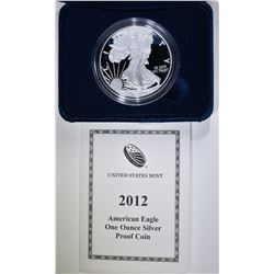 2012-W PROOF AMERICAN EAGLE ORIG BOX/COA