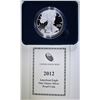 Image 1 : 2012-W PROOF AMERICAN EAGLE ORIG BOX/COA