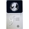 Image 1 : 2020 PROOF AMERICAN SILVER EAGLE ORIG BOX/COA