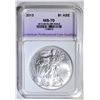 Image 1 : 2013 AMERICAN SILVER EAGLE APCG PERFECT GEM BU