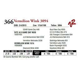 VERMILION WINK 3094