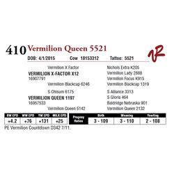 VERMILION QUEEN 5521