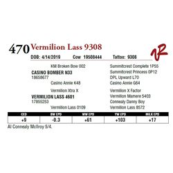 VERMILION LASS 9308