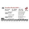 Image 1 : VERMILION RERIDE G820
