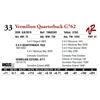 Image 1 : VERMILION QUARTERBACK G762