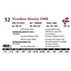 VERMILION IDENTITY G888