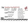 Image 1 : VERMILION TOP SHELF G701