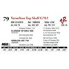 Image 1 : VERMILION TOP SHELF G702