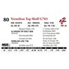Image 1 : VERMILION TOP SHELF G703