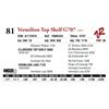 Image 1 : VERMILION TOP SHELF G707