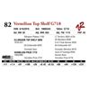 Image 1 : VERMILION TOP SHELF G718