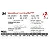 Image 1 : VERMILION DOC NEAL G797